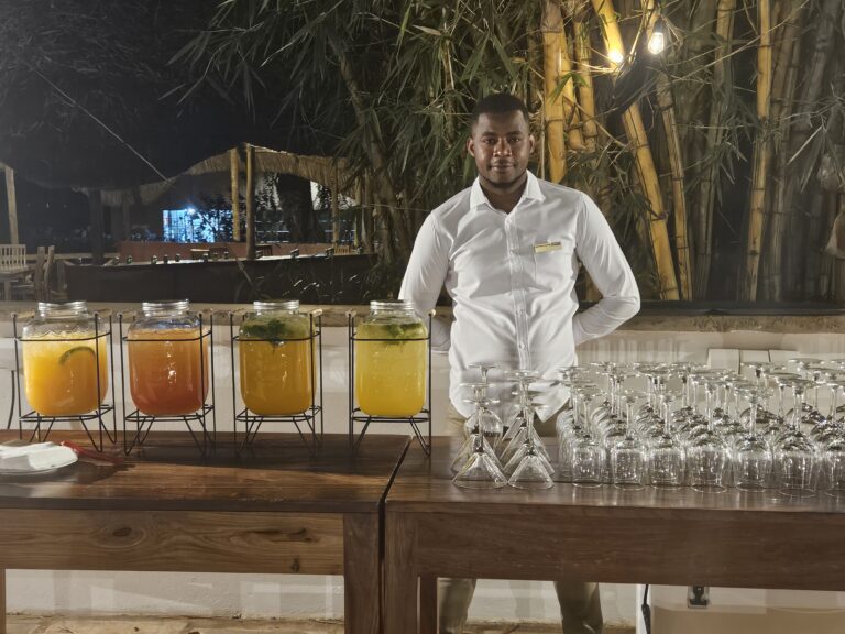 cocktail coucher de soleil Tanzanie soirée incentive entreprise
