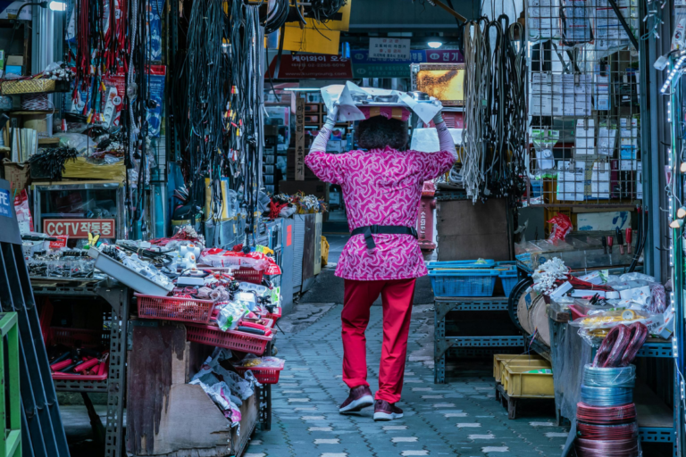 marché de Séoul balade team building incentive Corée du Sud