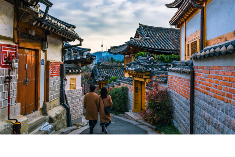 village traditionnel Bukchon Séoul découverte incentive entreprise